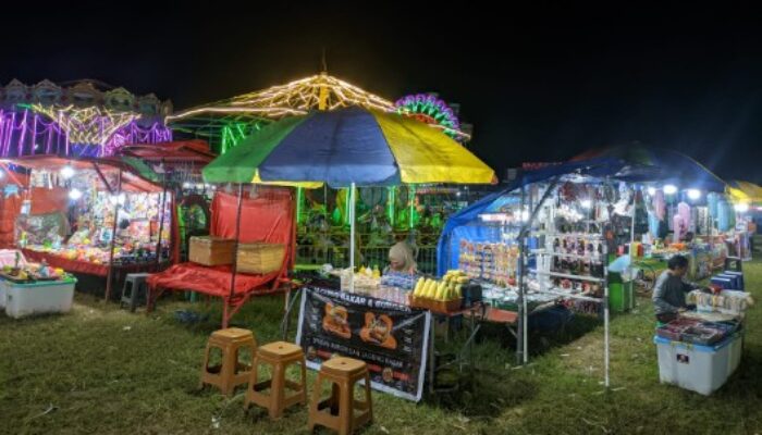 Hadir di Kotamobagu Wahana Bermain GGC Ikut Dongkrat UMKM