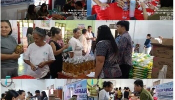 Operasi Pangan Murah Pemprov Sulut, Pertegas Komitmen Gubernur Yulius Selvanus