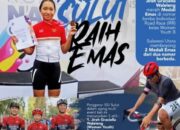 Harumkan Nama Sulawesi Utara, Jireh Waleleng Borong Dua Emas di Kejurnas Road Race National Championship 2025
