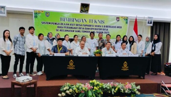 Aparat Desa Se- Kecamatan Sangtombolang Ikut Bimtek Peningkatan Kapasitas dan SDM