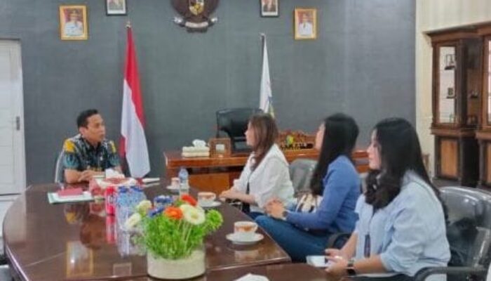Wali Kota Kotamobagu Weny Gaib Terima Kunjungan Pimpinan Cabang BNI