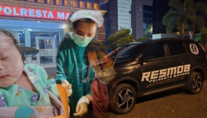 Melahirkan di Dalam Mobil Patroli, Tim Delta Polresta Manado Berhasil Selamatkan Nyawa Ibu dan Bayinya