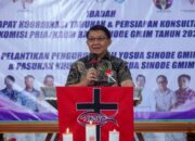 Gubernur Yulius Selvanus Ajak P/KB GMIM dan Panji Yosua “Beking Maju Sulut”