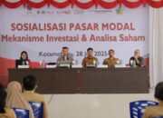 Wakil Wali Kota Kotamobagu Rendy Mangkat Apresiasi PT BEI Gelar Sosialisasi Pasar Modal dan Investasi