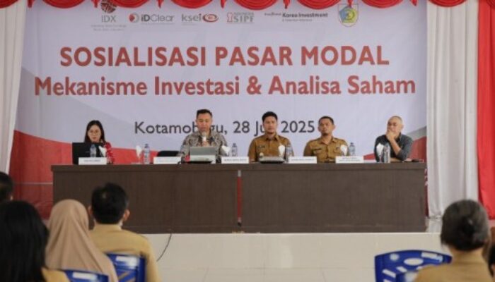 Wakil Wali Kota Kotamobagu Rendy Mangkat Apresiasi PT BEI Gelar Sosialisasi Pasar Modal dan Investasi