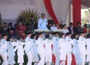 Gubernur Yulius Selvanus Jembatani Mimpi 60 Putra-Putri Paskibraka Menuju Akmil, Akpol dan IPDN