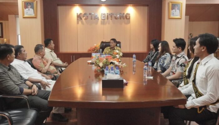 Bangun Generasi Muda Berkarakter, Wali Kota Audensi Bersama Panitia Pemilihan Putra Putri Bitung & Ikatan Nyong Noni Sulut