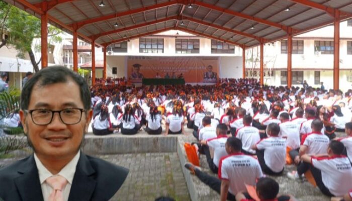 Dekan FISIP UNSRAT Bagikan 5 Langkah Jadi Pemimpin di Depan Mahasiswa Baru