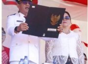 Peringatan HUT RI ke-80 di Motoling Timur Berlangsung Khidmat, Camat Bonny Mawitjere Jadi Inspektur Upacara