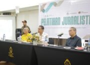 Wali Kota Kotamobagu Weny Gaib Membuka Pelatihan Jurnalistik GP Ansor Sulut