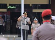 Kapolres Kotamobagu AKBP Irwanto Pimpin Upacara Hari Juang Polri