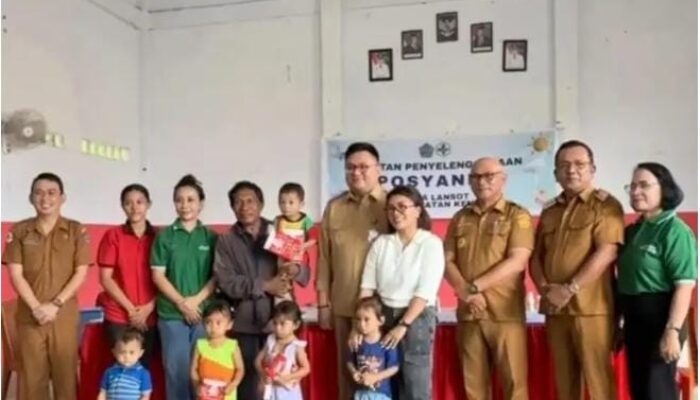 Komitmen Perangi Stunting, Wabup Minut Kevin Lotulung Turun Langsung di Kecamatan Kema