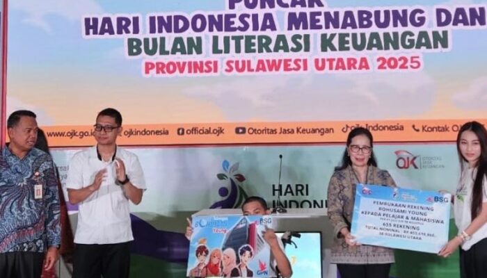 Berpartisipasi Aktif Bank SulutGo di Puncak Hari Indonesia Menabung