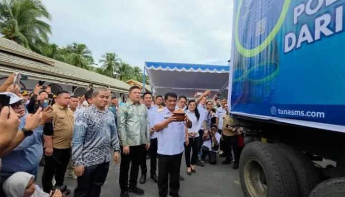Ekspor Perdana Produk Tuna Ramah Lingkungan Dilepas Gubernur Sulut, Apa Harapan Hengky-Randito?
