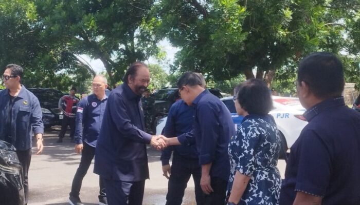 Silaturahmi Dengan Kader Partai NasDem, Surya Paloh Kagum Pontensi Kota Bitung