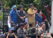 Koalisi Masyarakat Buruh Gelar Aksi Damai, Gubernur Yulius Selvanus : Semua Forkopimda Hadir Dengar Aspirasi