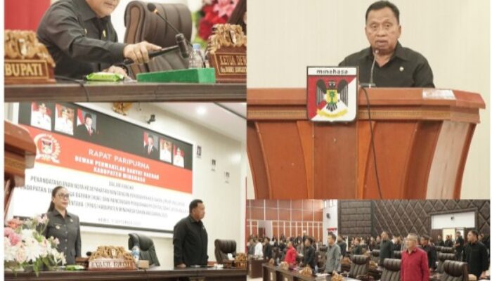 DPRD Minahasa Setujui Perubahan KUA-PPAS 2025, Bupati Dondokambey Tegaskan Efisiensi Anggaran