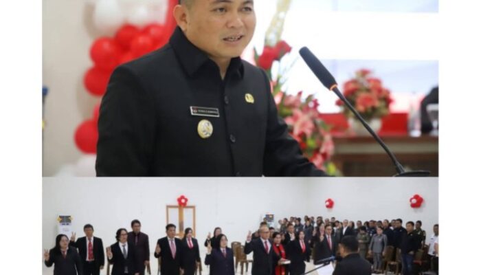 Gelar Rolling Jabatan, Bupati Ronald Kandoli Abaikan “Dedam” Politik