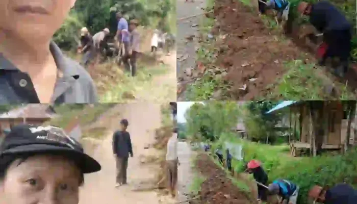Desa Liandok Perbaiki Drainase Melalui Kegiatan Proklim