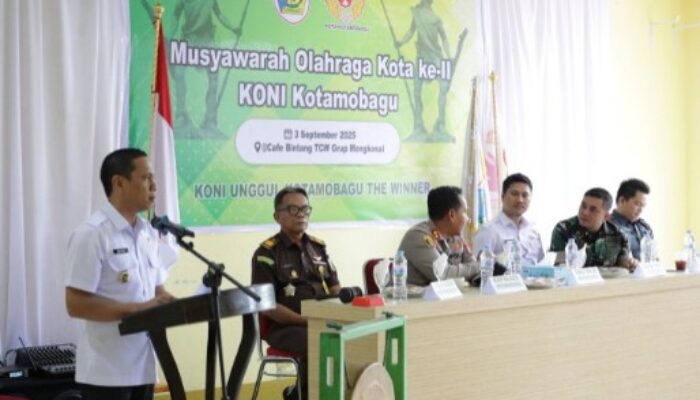 Hadiri Musorkot, Apa Harapan Wali Kota Weny Gaib Untuk Pengurus KONI Kotamobagu? 