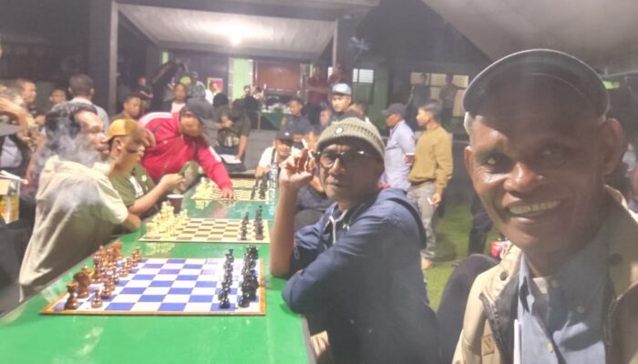 Turnamen Catur Dandim Cup Antar Wartawan dan LSM Nyaris Ricuh