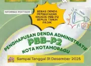 2025, Pemkot Bebaskan Denda Administrasi Bagi Warga Yang Menunggak PBB