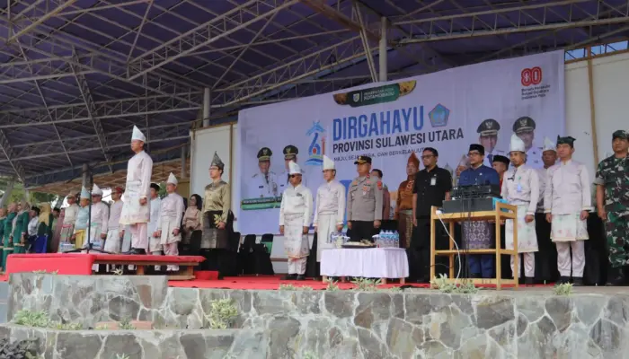 Pemkot Kotamobagu Gelar Upacara Peringatan HUT Provinsi Sulut ke 61