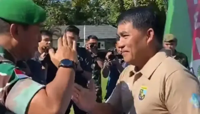 Bersama Rakyat TNI Kuat, Gubernur Yulius: Dirgahayu TNI ke-80!