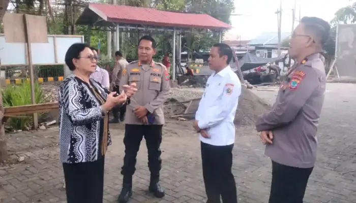 Wali Kota Weny Gaib Dampingi Senator Adriana Dondokambey Berkunjung ke SPPG Kotamobagu