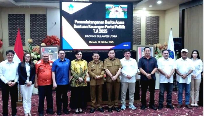 Parpol Pemilik Kursi di DPRD Sulut Terima Dana Hibah Rp 1,75 Miliar, Ini Pesan Gubernur Yulius Selvanus