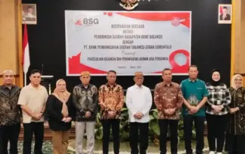Bank SulutGo Kembali Dipercaya Kelolah RKUD Pemkab Bone Bolango