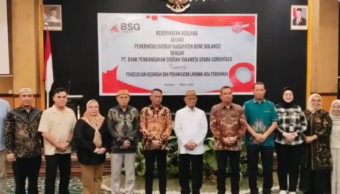 Bank SulutGo Kembali Dipercaya Kelolah RKUD Pemkab Bone Bolango