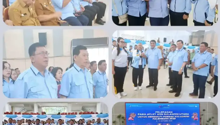 Support Atlet ASN Sulut di PORNAS KORPRI Palembang, Jerry Waleleng Tegaskan Komitmen KONI di Garis Depan