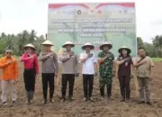 Hadiri Penanaman Jagung, Wali Kota Kotamobagu Weny Gaib Dukung Swasembada Pangan