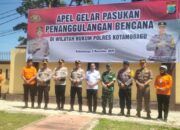 Pemkot Kotamobagu Bersama Polres dan Dandim 1303 Lakukan Apel Bersama Kesiapsiagaan Bencana