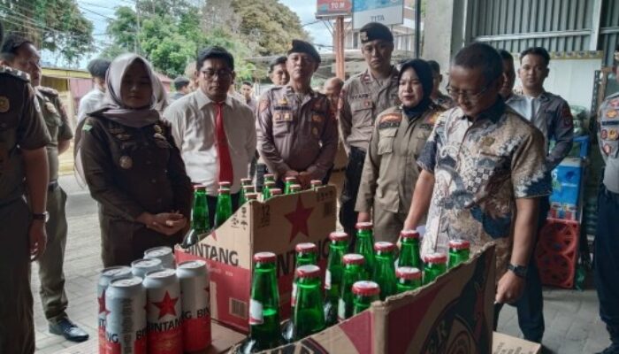 Langgar Perda Penjualan Minol, Tim Terpadu Pemkot Kotamobagu Tetapkan 3 Tersangka 