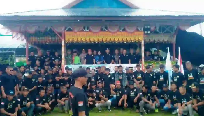 Ribuan Pengurus dan Anggota Brigade Bogani Dumoga Tenggara Dikukuhkan
