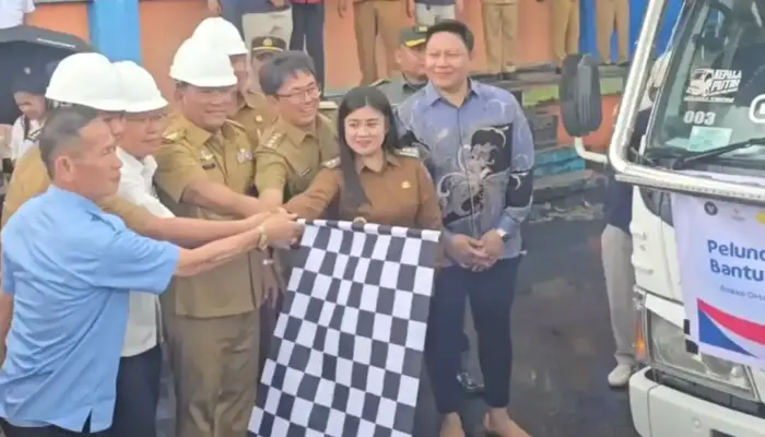 Distribusi Cadangan Pangan, YSK : 2800 Ton Beras Plus Migor