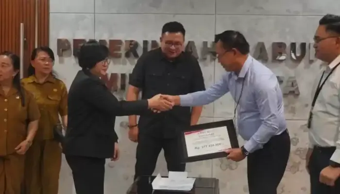 Dukung Penuh Program Stunting, BSG Salurkan Program TJSLP ke Pemkab Minut