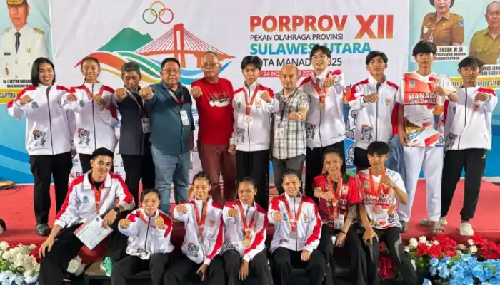 Hapkido Manado Menggila di Porprov XII: Sapu Bersih Medali dan Segel Gelar Juara Umum