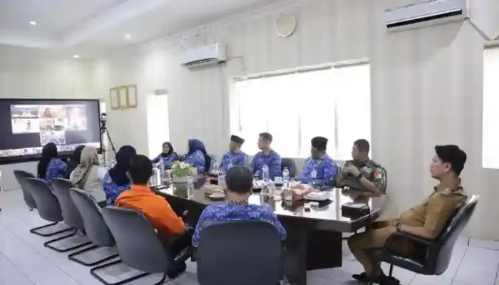 Wawali Kotamobagu Ikuti Zoom Meeting Bersama Mendagri Soal Persiapan Nararu