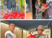 Pengusaha Tambang Emas Potolo Gelar Aksi Berbagi Dengan Warga Kurang Mampu