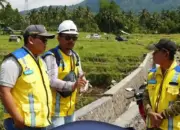 Jelang Akhir Tahun, Kepala BWS Sulut Sugeng Harianto Turun Ke BMR Pantau Progres Sejumlah Proyek 