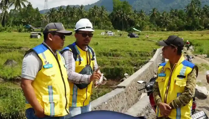 Jelang Akhir Tahun, Kepala BWS Sulut Sugeng Harianto Turun Ke BMR Pantau Progres Sejumlah Proyek 