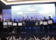 Wali Kota Weny Gaib Hadiri Penganugerahan Mapalus Pendidikan, Kotamobagu Terima Delapan Penghargaan