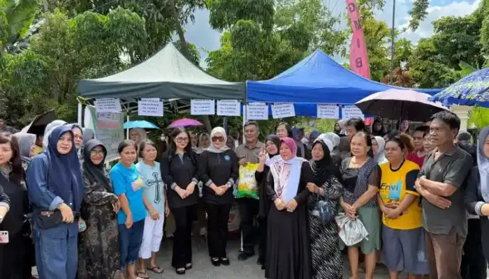 Bantu Warga Kristiani Jelang Nataru, Pemkot Kotamobagu Bersama TP PKK Menggelar GPM 