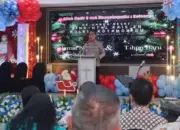 Perayaan Natal Pohon Terang Polres Kotamobagu Berlangsung Penuh Hikmat