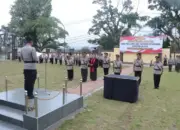 Sejumlah Kapolsek Berganti Wajah, Kapolres Kotamobagu AKBP Irwanto Pimpin Sertijab