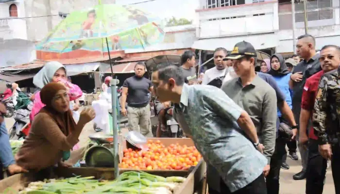 Wali Kota Kotamobagu Bersama Forkopimda Turun Memantau Ketersedian LPG Dan Harga Bapok 