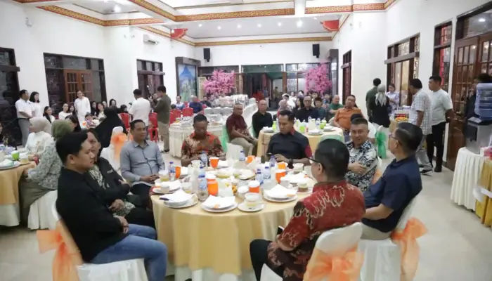 Natal ke Dua, Wali Kota Kotamobagu Bersama Wakil Silaturahmi ke Dandim 1303 BM